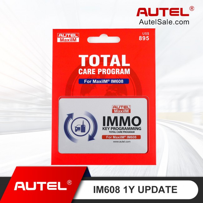 Autel MaxiIM IM608 / IM608 Pro / Auro OtoSys IM600 One Year Update Service