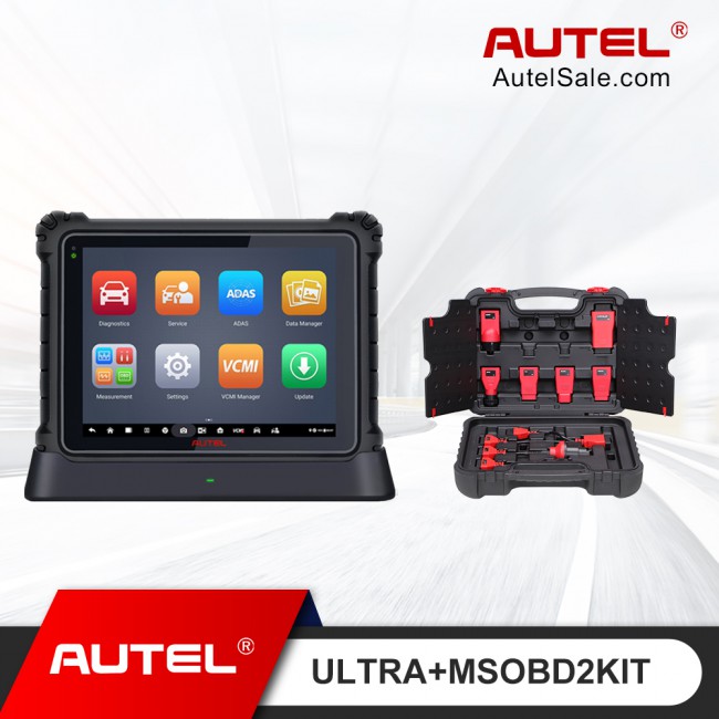 [May Sale] 2022 Autel Maxisys Ultra Diagnostic Tablet with Advanced VCMI (MS908P/MK908P/Maxisys Elite/MS919/M909 Upgraded) Get Free MSOBD2KIT