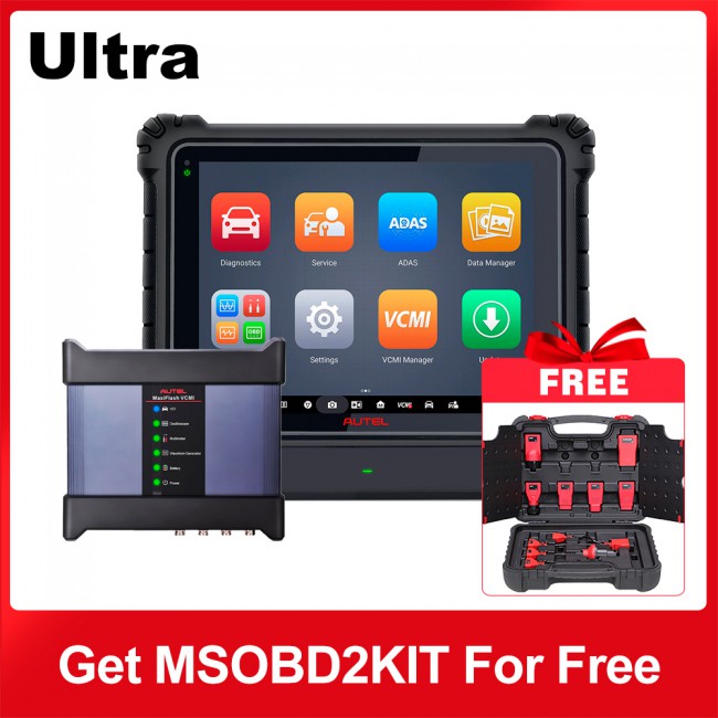 Autel Maxisys Ultra Auto Diagnostic Tool Autel MSUltra With 5-in-1 MaxiFlash VCMI Get Free Maxisys MSOBD2KIT