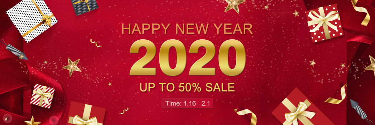 2020 New Year Sale-Up to 50% OFF​​​​​​​