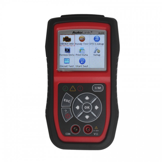 100% Original Autel AutoLink AL439 OBDII EOBD & CAN Scan and Electrical Test Tool