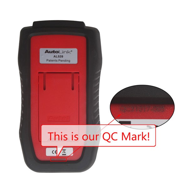 100% Original Autel AutoLink AL539B OBDII Code Reader & Battery Test Tool