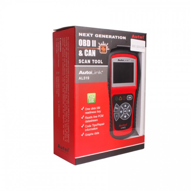 5pcs/lot Wholesale Price Autel AutoLink AL519 OBDII EOBD & CAN Scan Tool