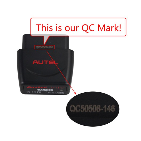 100% Original Autel Autolink AL100 DIY Bluetooth OBDII/EOBD Scanner for iPhone/iPad/iPad Mini