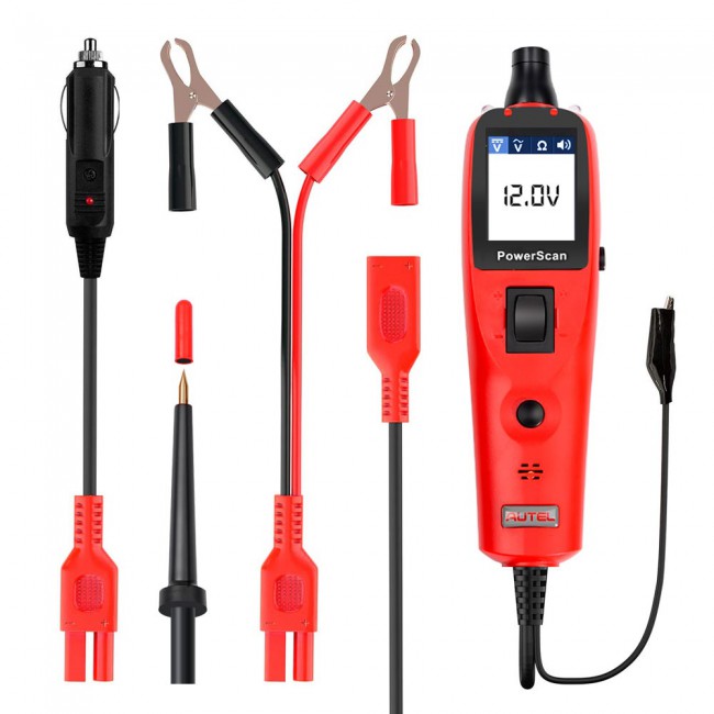 [May Sale] [Ship from US/UK/EU] 100% Original Autel PowerScan PS100 Electrical System Diagnosis Tool Support Update Online Easy to Read AVOmeter