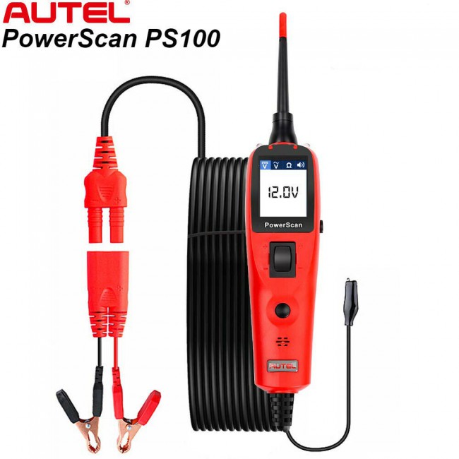 [Ship from US/UK/EU] 100% Original Autel PowerScan PS100 Electrical System Diagnosis Tool Easy to Read AVOmeter