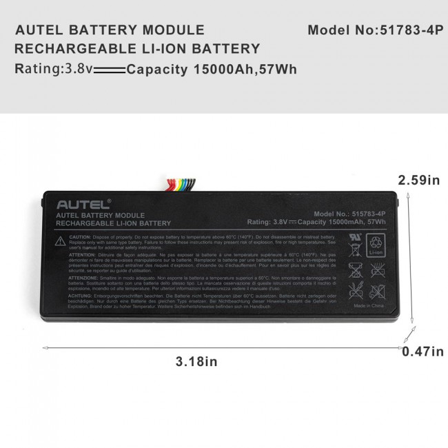 Autel MaxiIM IM608 / IM608 Pro Battery Free Shipping