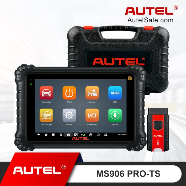 [10th Anniversary Sale] [Ship from US] Autel MaxiSYS MS906Pro-TS Full Systems Diagnostic Tool with Complete TPMS + Sensor Programming