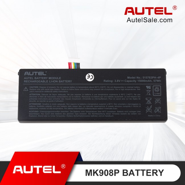 [May Sale] Autel MaxiCOM MK908 / MK908P /  MaxiSys MS908S Pro Battery Free Shipping (Battery Only)