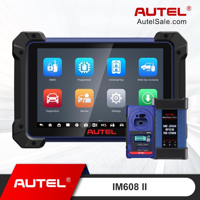 Autel MaxiIM IM608 II (IM608 PRO II/IM608S I) Automotive All-In-One Key Programming Tool Support All Key Lost