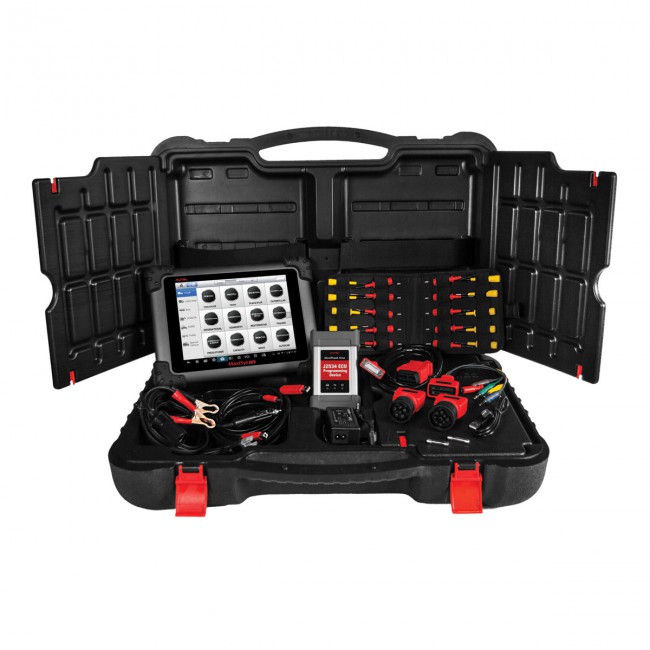 Autel Maxisys MS908CV Heavy Duty Diagnostic Tool with J-2534 ECU Programming BT WiFi Enabled & Wireless Connection Get Free MV108S