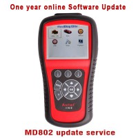 Autel MD802 4 Systems And Autel MD802 Full Systems One Year Software Online Update Service For free