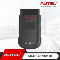 [May Sale] Original Autel MaxiSYS-VCI 100 Compact Bluetooth Vehicle Communication Interface MaxiVCI V100 Works for Autel Maxisys Tablet