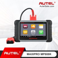 [2Years Free Update] [Ship from US/UK/EU] 2022 Autel MaxiPro MP808K Full System Diagnostic Tool with Complete OBDI Adapters Support FCA AutoAuth