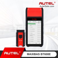 [US/UK/EU Ship] 2022 New Autel MaxiBAS BT608 BT608E Auto Battery Tester and Electrical System Analyzer Circuit Tester