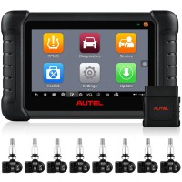 [August Sale] [Ship from US/UK/EU] Autel MaxiTPMS TS608 TPMS Relearn Tool Support Complete TPMS + Sensor Programming with 8PCS 315MHz MX-Sensors