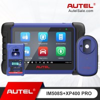 Autel MaxiIM IM508S Plus XP400 Pro Advanced Key Programmer Same IMMO Functions as Autel IM608 II/ IM608 PRO II Get Free OTOFIX Smart Key Watch