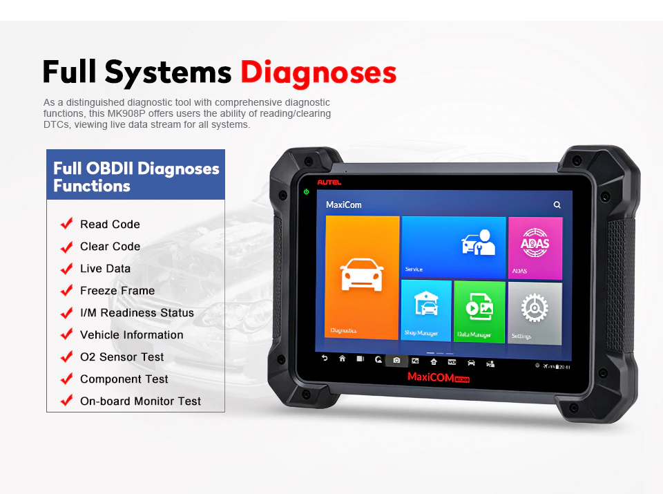MK908P Full System Diagnose