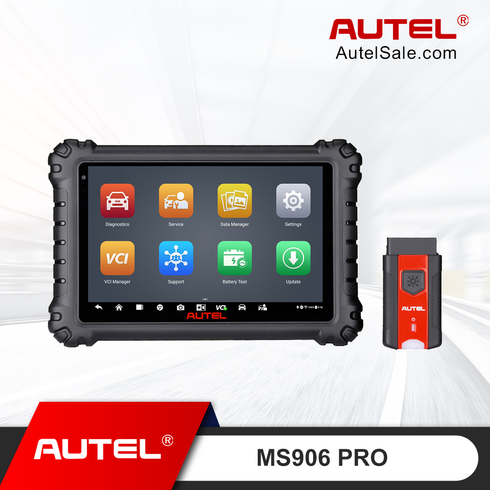 Autel MaxiSys MS906 Pro-TS Scanner, Full TPMS, 2024 New Ver. of MS906TS  MS906 Pro MS906BT MK908, Advanced ECU Coding, Bi-directional Scan Tool, 36+