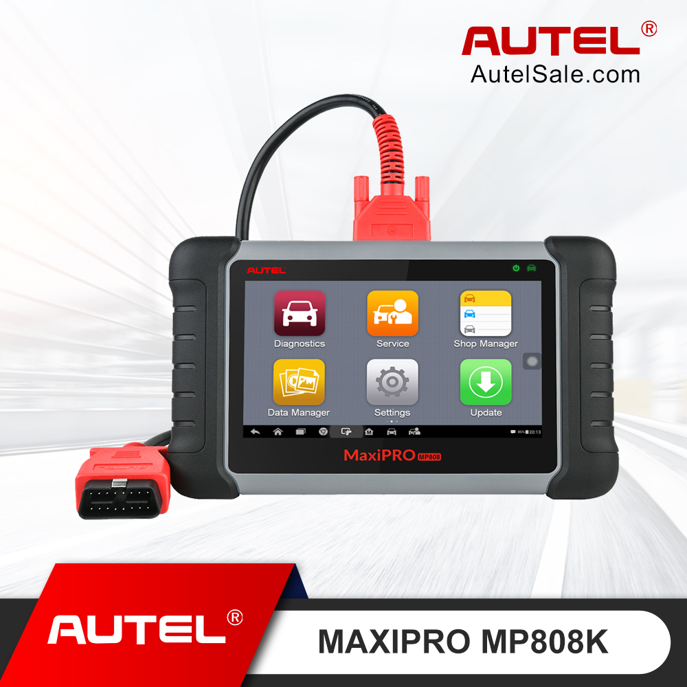 [May Sale] [US Ship] Autel MaxiPro MP808K OE-Level All Systems Diagnosis  Support Bi-Directional Control with OBDI Adapters (Same as DS808K)