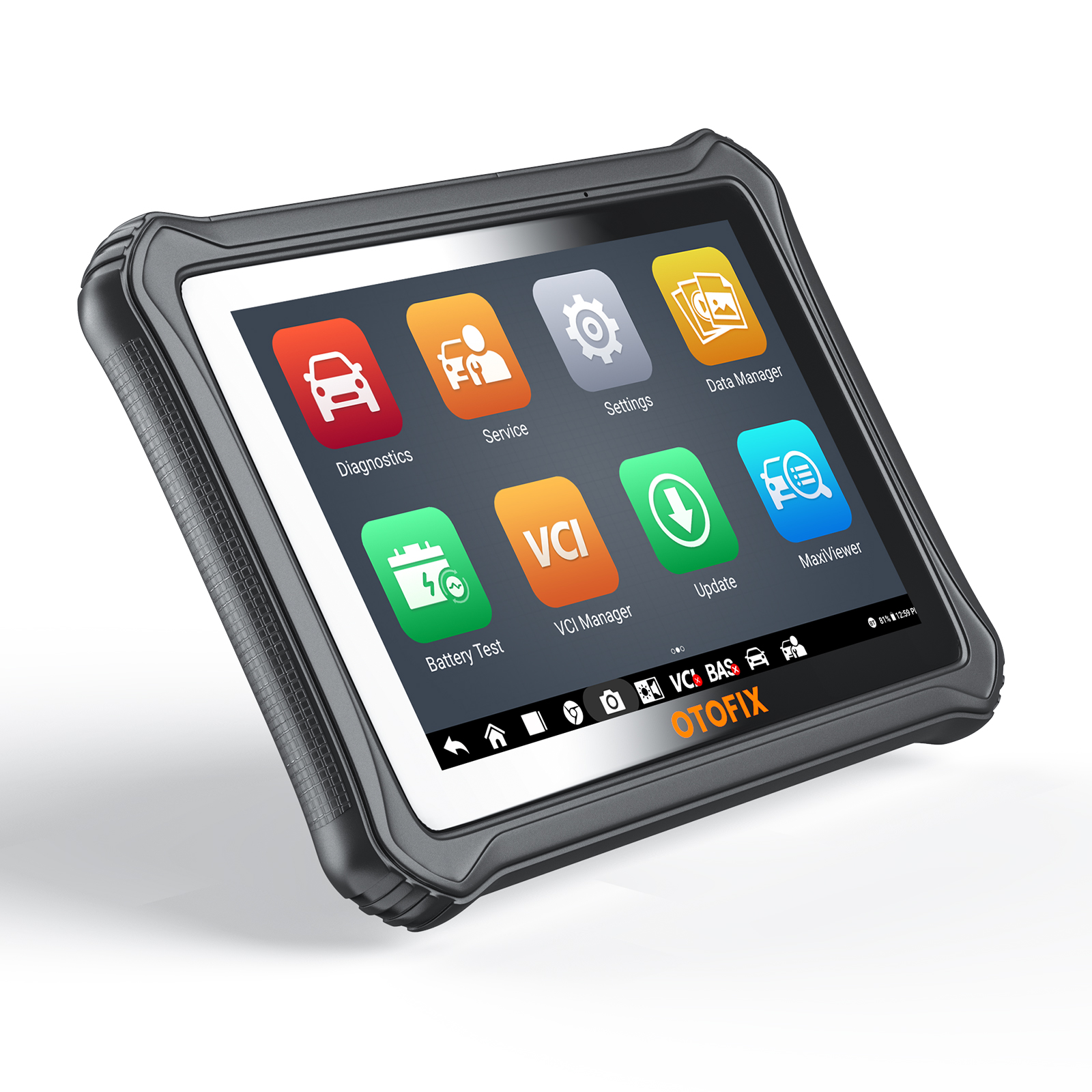 Touchscreen Windows Auto Diagnostic Tablet Remap Code Reader Scanner VCI OBD2 