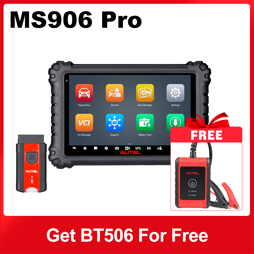[New Year Sale] [US Ship] Autel MaxiSys MS906 Pro Upgrade of MS906BT/MK906BT Get Free Autel BT506