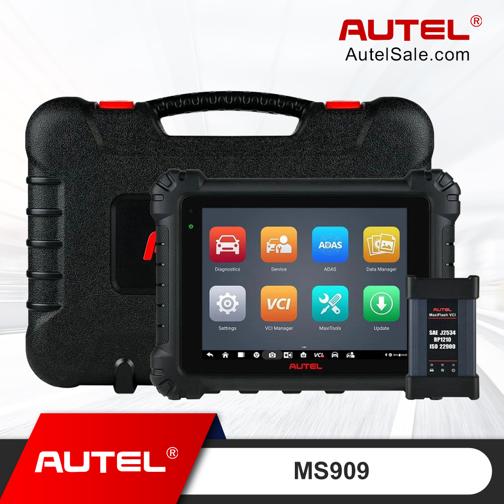 Autel MaxiSYS MS919 Advance Diagnostic Scanner w/ MaxiFlash VCI/J2534 - All  Tire – All Tire Supply