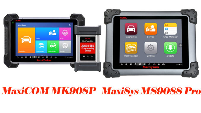 Autel Maxicom MK908P vs. Maxisys MS908S Pro
