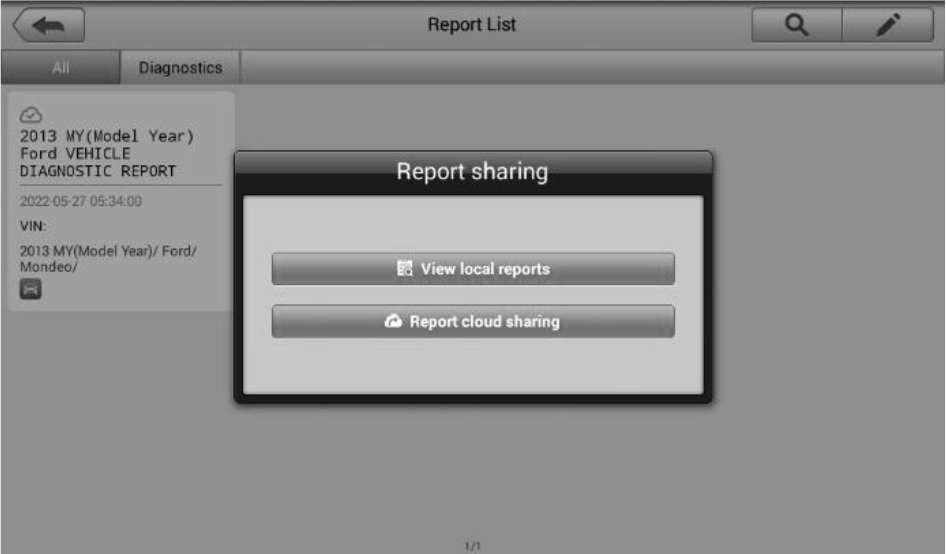 Report Sharing
