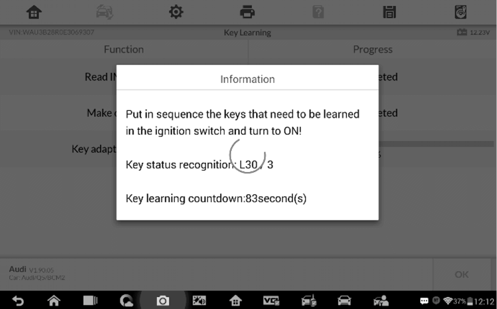 IM508S Key Programming